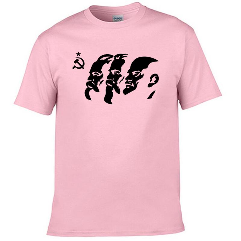 The Soviet Union The Great Communist Lenin Marx Engels Men S Short Sleeve T Shirt Ussr