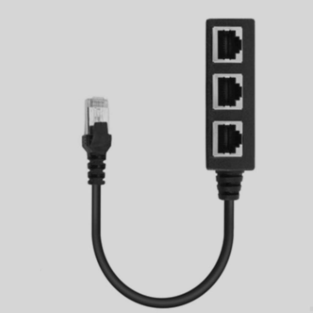 To Female Connector Extension Adapter Splitter Port Network Splitter Rj45 Adapter Ethernet Adapter