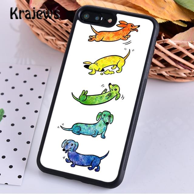 Dachshund Sausage Dog Lover heartbeat For iPhone 17 Air 16 Phone Case Cover 15 14 plus 12 13 pro max