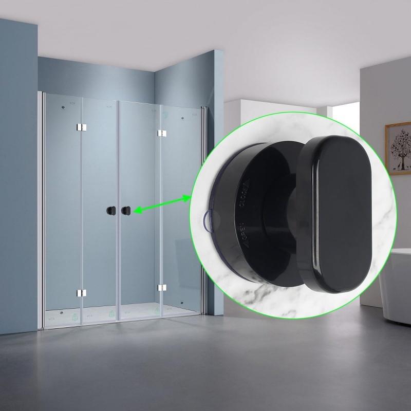 Non-Marking Suction Cup Handles No Drilling Shower Handle,Anti-slip Handrail for Bathroom Glass Doors Window Cupboards Wardrobes