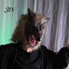Langlebige Werwolf-Handschuhe Realistische Krallen-Handschuhe, Pelzige Schwarze Wolfspfoten Kostüm Kopfbedeckung, Halloween Cosplay Zubehör Bestien Tier Requisiten für
