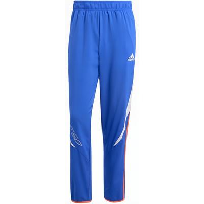 F50 Logo Pattern Elastic Outdoor Casual Knitted Sports Pants Men Pants Clear-Blue IY3825