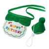 Pet Birthday Hat And Bib Adjustable Party Hat with Embroidered Bib Cute Cats Bandana Scarf Outfit for Girls Boys Kittens Dogs Parties