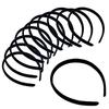 10 Pieces) 11mm Premium Plain Headband DIY Materials Hair Accessory Supplies Ribbon Craft Materials