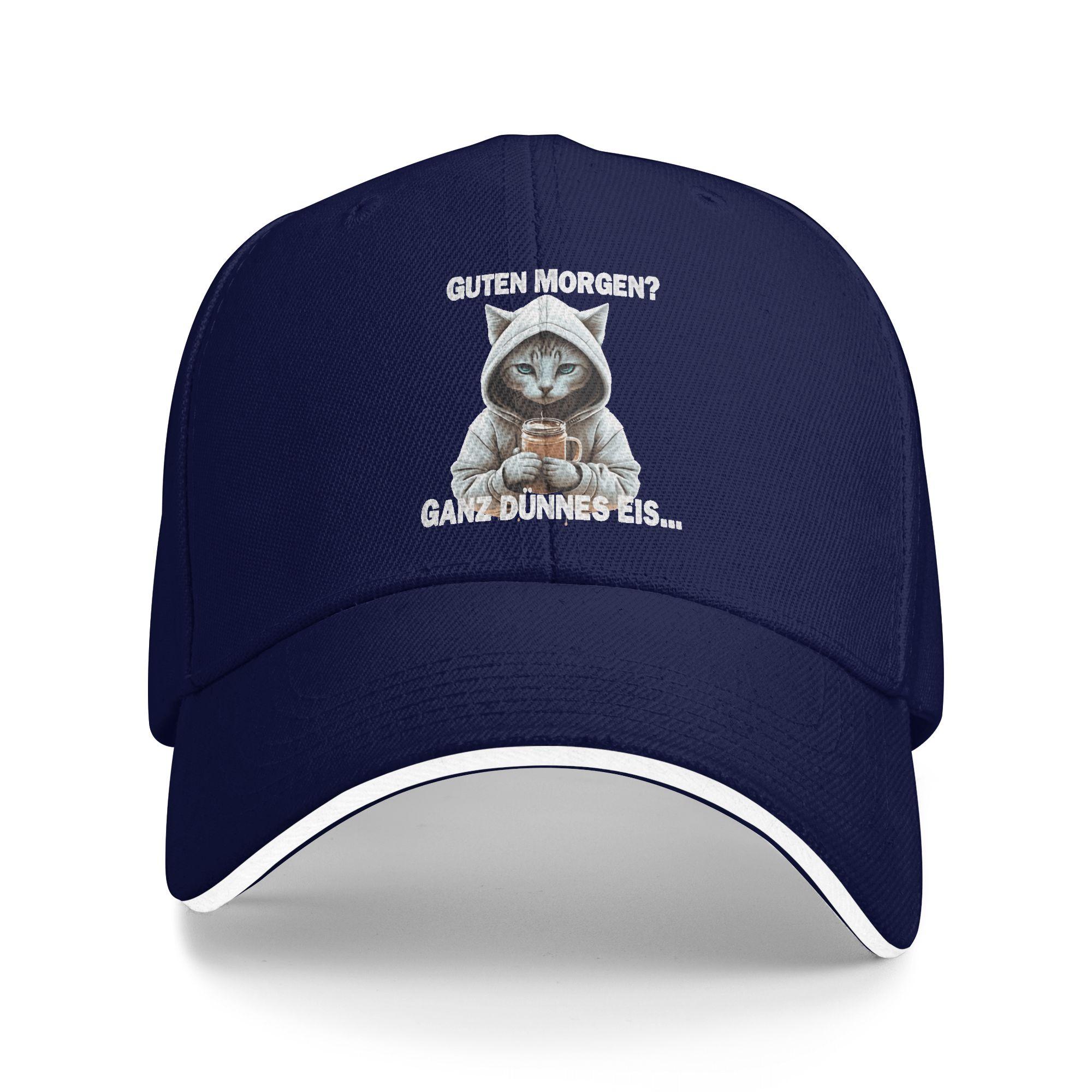 

Guten Morgen Ganz Dünnes Eis Baseball Cap Funny GerUnisex Kpop Rock Wholesale Trucker Hat Couple Women Casual Design Baseball Caps One Size