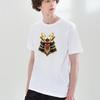 T-Shirt Print Herren Weiß Kleidung Pullover Mode O-Ausschnitt Kurzarm T-Shirt Sommer Lässiges Oberteil Locker Streetwear Tees