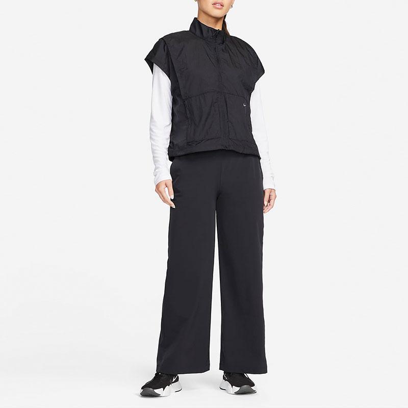 New Nike Dri Fit Casual Pants Women's Black FB5028-010