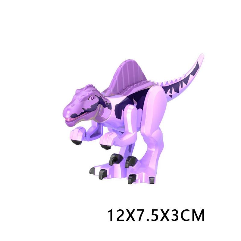 

8 стилей, строительные блоки динозавров, игрушки, кирпичи, фигурки, игрушки, детский подарок на день рождения, Рождественский подарок 04