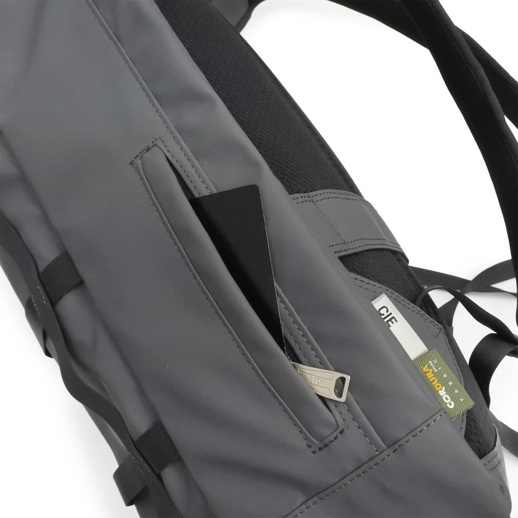 CIE GRID-3 SIRT ÇANTASI L.GRİ, Hafif, Su Geçirmez, Japonya'da Üretilmiş, Erkek ve Kadınlar İçin Cordura Sırt Çantası