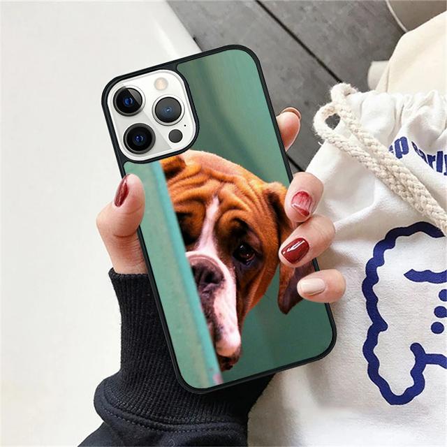 

Boxer Dog Cute Funny Coque Shell For iPhone 17 Air 15 16e 14 13 12 Pro Max 11 Pro Max Plus Phone Case Cover iPhone 17Air