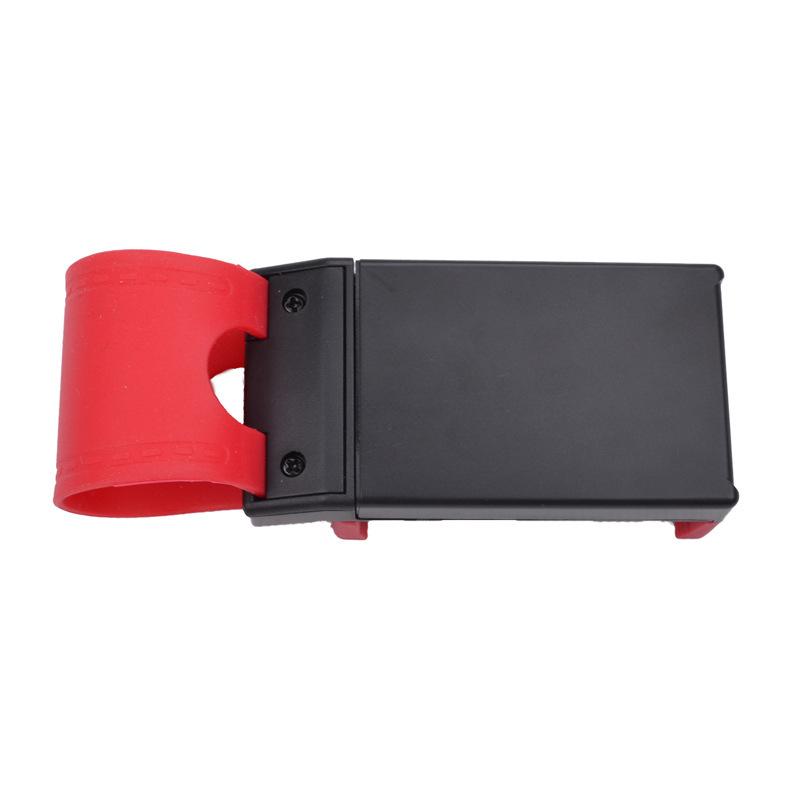 Car Steering Wheel Mobile Phone Holder Universal Mount Buckle Phone Holder for Steering Wheel Navigation Car Auto Accessories