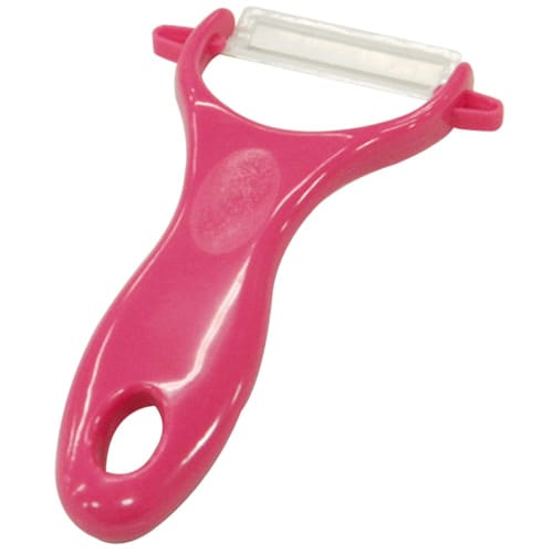 Pearl Metal Colors Ceramic Peeler, Pink, C-1439