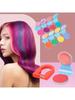 8-color Disposable Hair Dye Powder Portable Temporary Hair Color Product Multi-color Suitable for Party Events