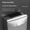 Jikemi Punch-Free Stainless Steel Waterproof Toilet Paper Holder