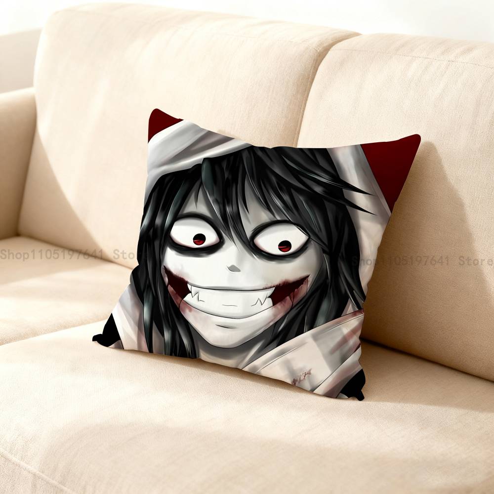 Jeff Art Killer Pillow Case Cushion Cover Home Decor Birthday Gift Pillowcover