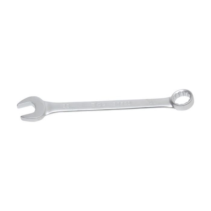 Clé mixte - BGS TECHNIC - 22 mm - Acier chrome-vanadium - chromage satiné