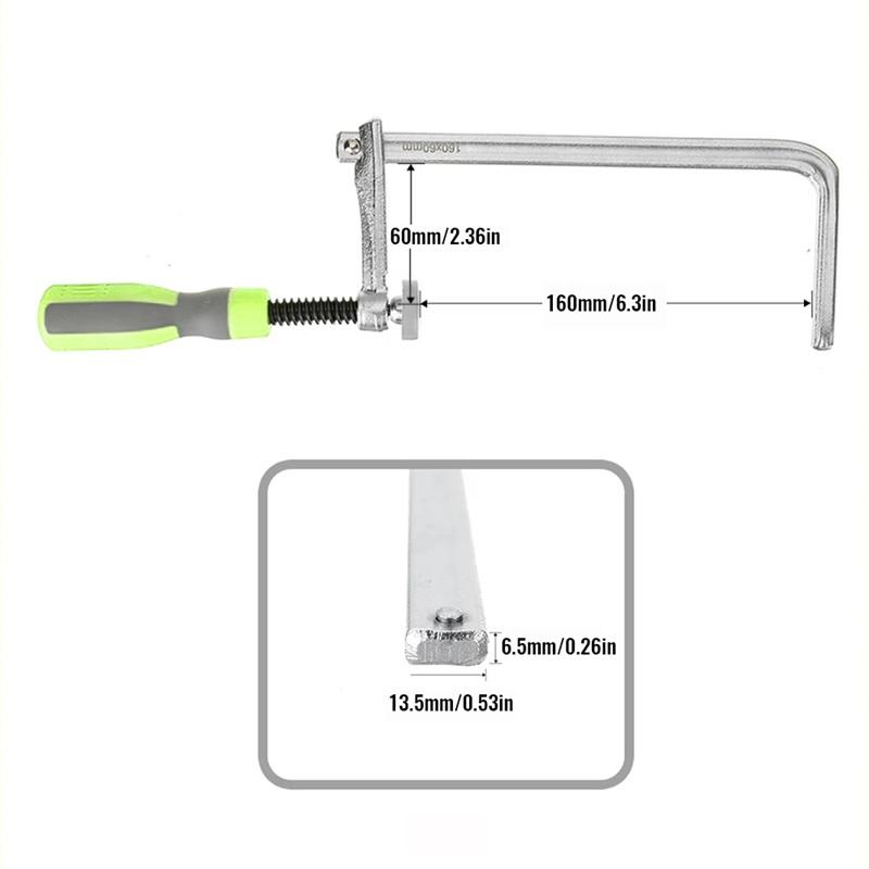 2 peças de parafuso de ajuste rápido, alça de trilho de serra, grampos MFT para serra de trilho Festool e ferramentas de marcenaria de mesa MFT