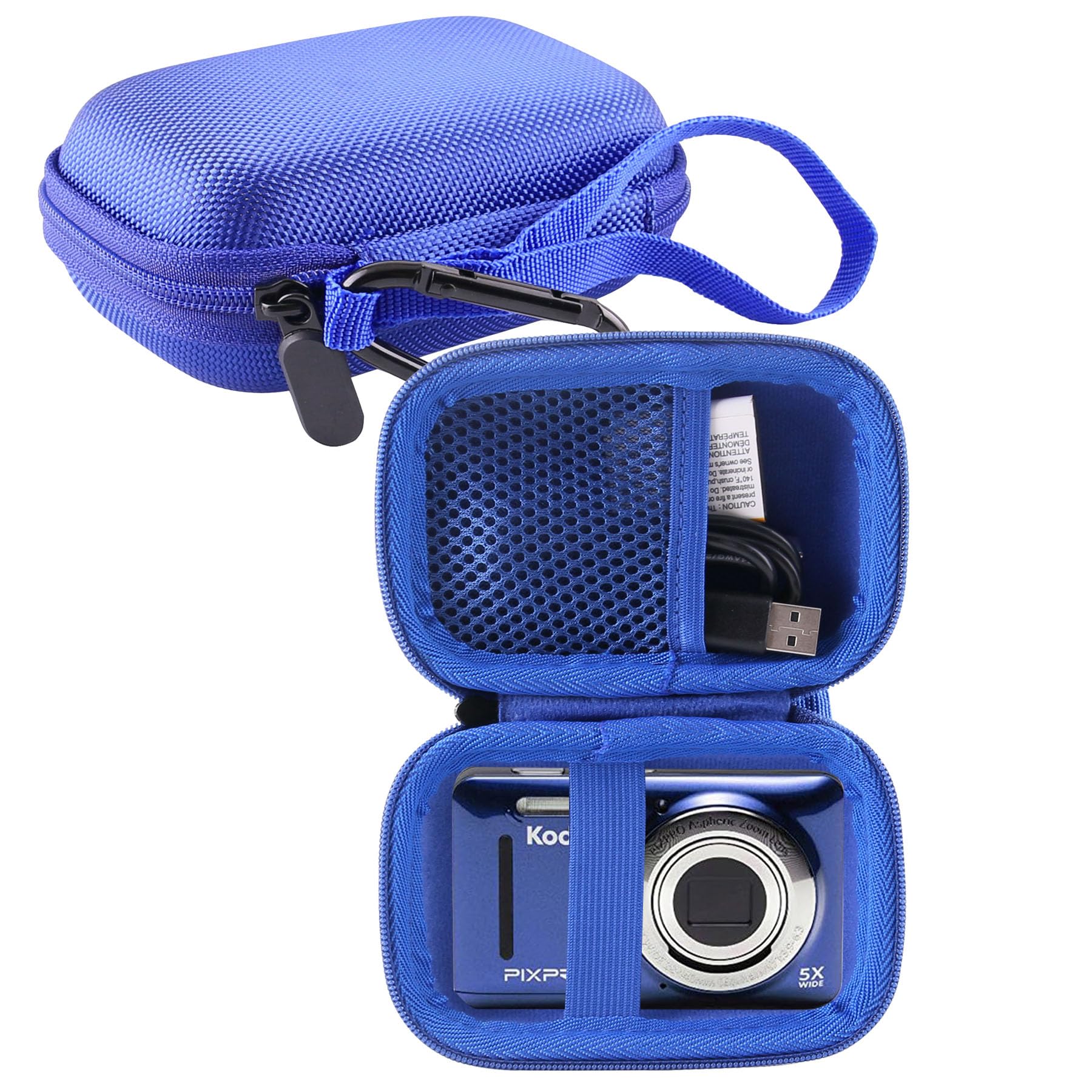 

WERJIA Protective Storage Case for Kodak FZ43/FZ53/FZ55/FZ45 Compact Digital Cameras (Blue)