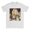 Disgusted Doll Meme Face  Cotton TShirt For Unisex Summer  Streetwear TShirts Crew Neck Harajuku Tee Shirt Big Size Clothing