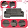 Sofa Corner Sofa Alicja with Pouf Sofa Sofa Bed Family Meble Graphite
