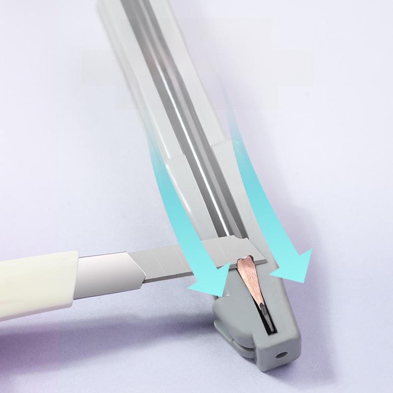 Beginner-Friendly Eyebrow Pencil Sharpener Set with Auxiliary Tool