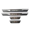 4Pcs/Lot ABS Stainless Steel For - MAZDA CX-30 CX30 CX 30 DM Door Sill Pedal Welcome Scuff Plate Decoration Cove