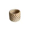 Vietnam Autumn Rattan Hand-Woven Napkin Ring - Seagrass Woven Holder for Western Restaurant Meals