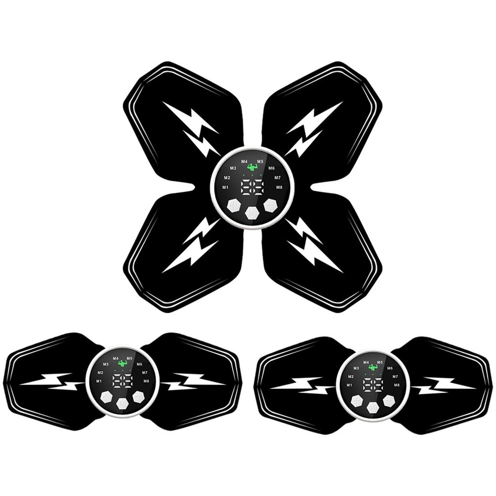 Intelligent EMS Abdominal and Hip Health Device Abdominal Trainer Home Sports Lazy Fitness Equipment USB Charging Version