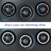 Zinc Alloy Car Ignition Diamond Sticker Rhinestones 3D Switch Rhinestone Stickers  Motorcycle