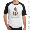 Cloak T Shirt Cotton Men Women DIY Print Cloak Hooded Pinup Up Fantasy