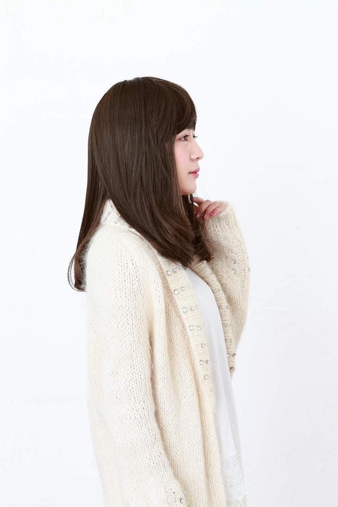 Long Heat-Resistant Hat, Dark Brown