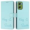 Für MOTO G06 Power Hülle Flip Etui für Motorola G06 Power Klassisches Handy Brieftasche Lederhülle MotoG06 Coque Kartenfach Rückseite