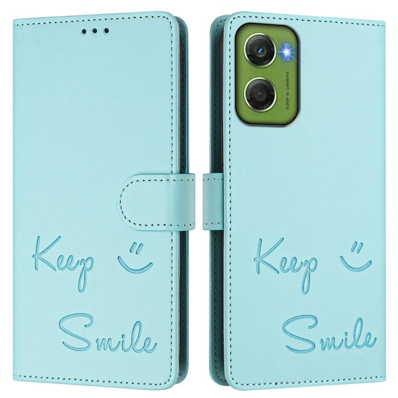 Für MOTO G06 Power Hülle Flip Etui für Motorola G06 Power Klassisches Handy Brieftasche Lederhülle MotoG06 Coque Kartenfach Rückseite