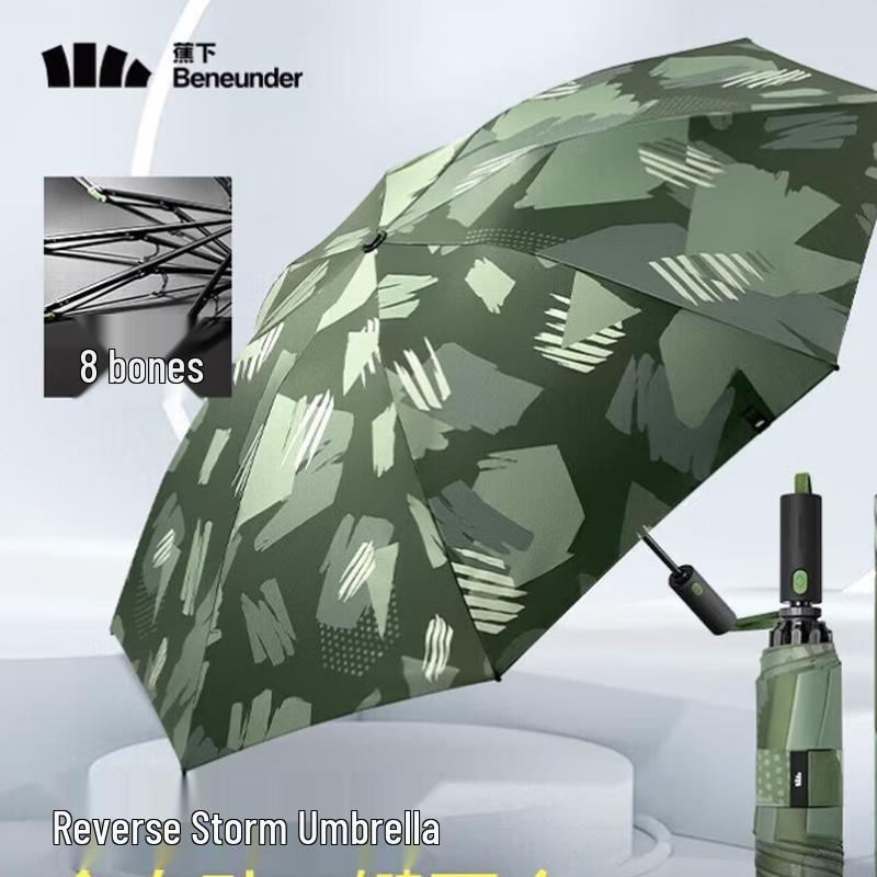 Beneunder Automatic 3-Fold Windproof Umbrella