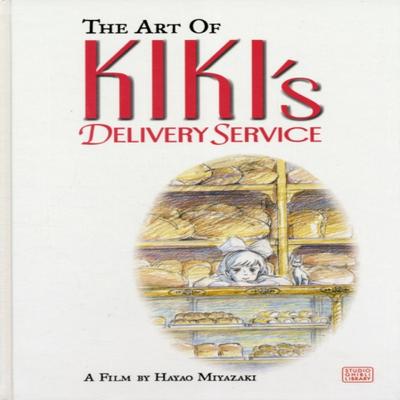 Art of Kikis Delivery Service by Hayao Miyazaki Hardback Book 9781421505930