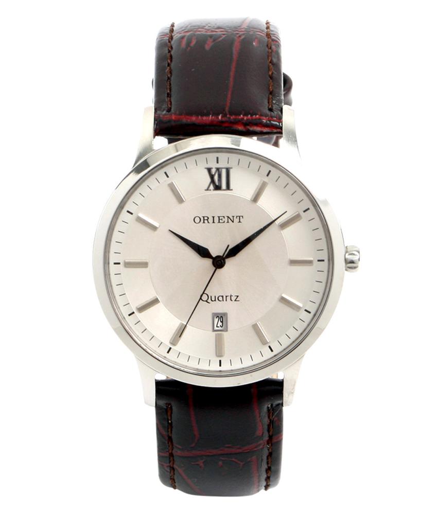 Olienteu Korean-Made Men'S Classic Leather Band Wristwatch Ot560Ma