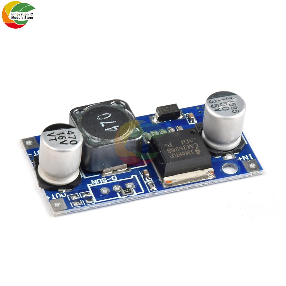 LM1196S DC-DC Step-down Power Module Regulator Board Buck Converter High Efficiency Voltage Regulator DIY Step-down Module