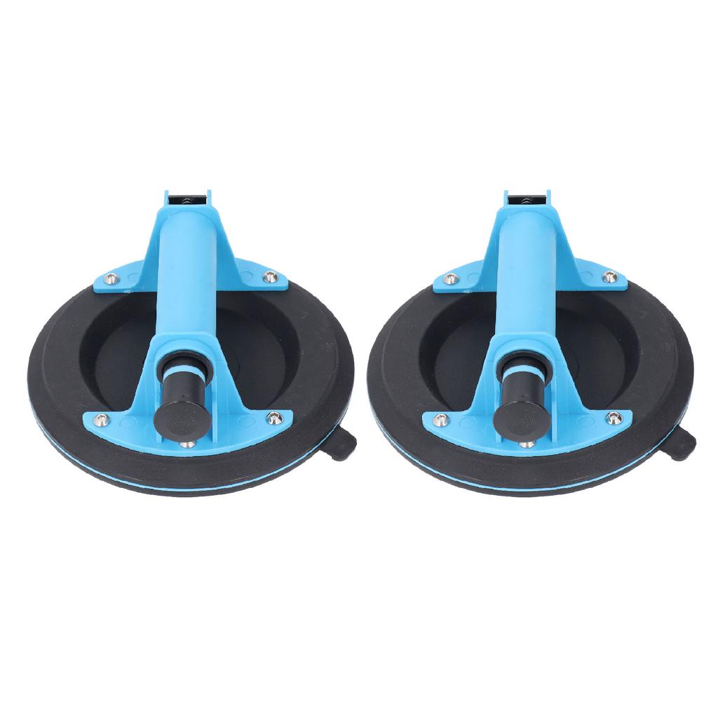 Set 2 ventuze din sticlă, 8 inch, aspirator industrial, 440 lbs, 200 kg, ridicare rezistentă pentru înlocuirea mașinii