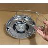 Portable Stainless Steel Alcohol Stove With Temperature Control Camping Stove Picnic Cooking Durable Structure