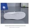 2025 Spring Korean Fashion Women's Non-Slip White Soft Sole Trendy Board Shoes