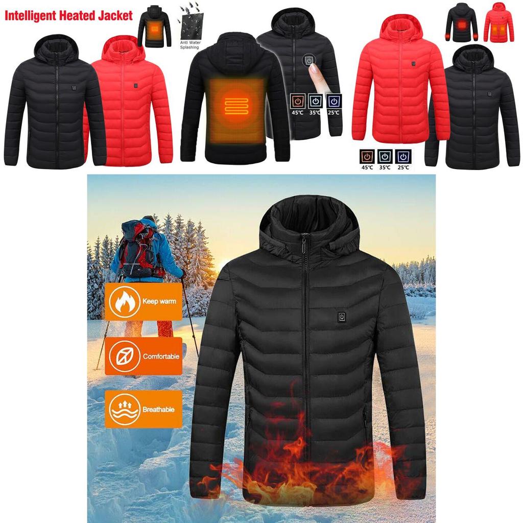 Premium Winter Electric Thermal Usb Padded Coat For Ultimate Comfort And Warmth