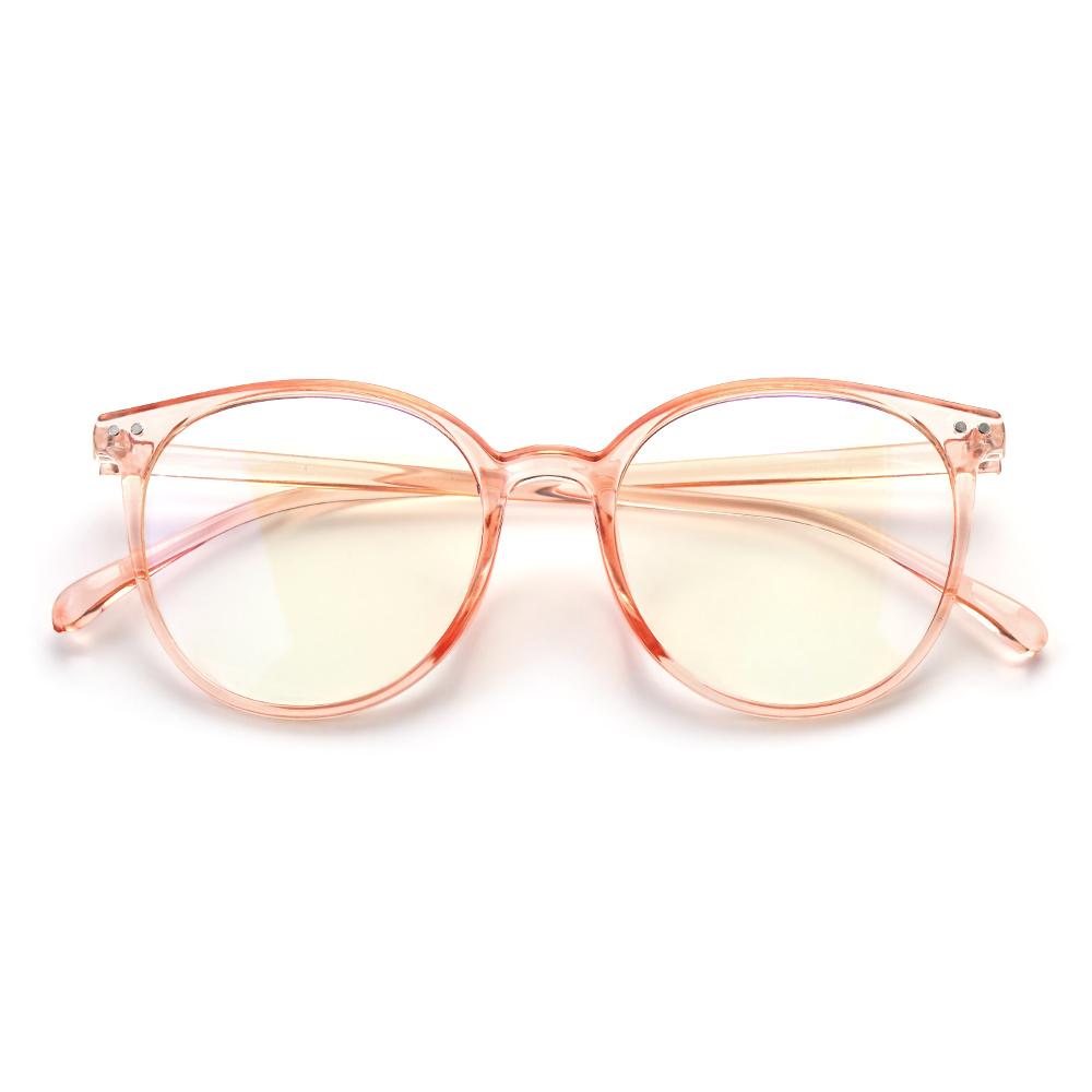 1PC New Women Men Oversized Anti Blue Light Glasses Transparent Frame Motorcycle Goggles Fashion Eyeglasses Anti Radiation Glass