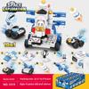 Car Building Blocks Fire Truck Tank Aircraft Engineering Car Bricks Assemble Children's Toys