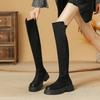 Retro Over-knee Boots for Small Autumn and Winter New Thick-soled Thin Boots for Women