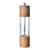 Manual Pepper Grinder Multifunctional Efficient Grinding Oak   Acrylic Pepper Mills Shakers