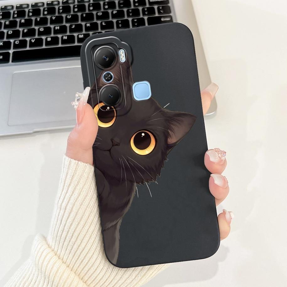 Case For Infinix Hot 12 Pro Play Cover X668 X6816 Soft Liquid Silicone Lens Protective Cases For Infinix Hot 12i Hot12 Play Capa