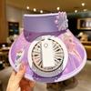 New Summer Fan Hat Adult Sun Hat Outdoor Leisure Sports Sun Protection Top Hat
