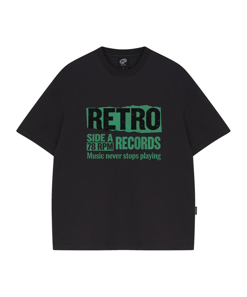 WILDROCK Retro Playing Cool Cotton Oversized Short Sleeve T-Shirt