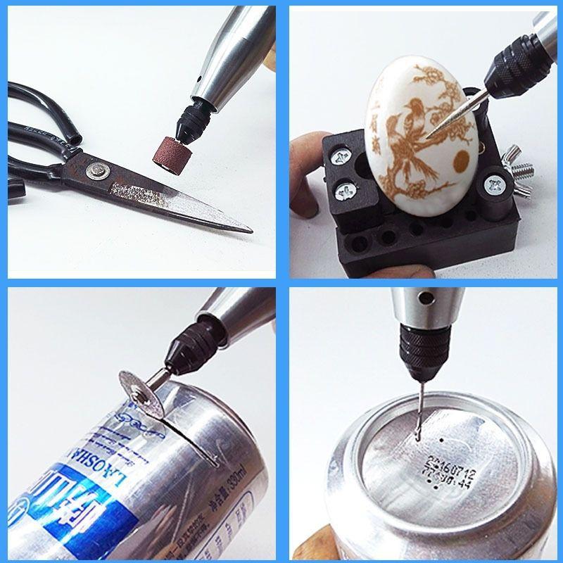 Mini dobíjecí elektrické gravírovací pero pro rytí a popisování, elektrická vrtačka, bruska, lešticí pero