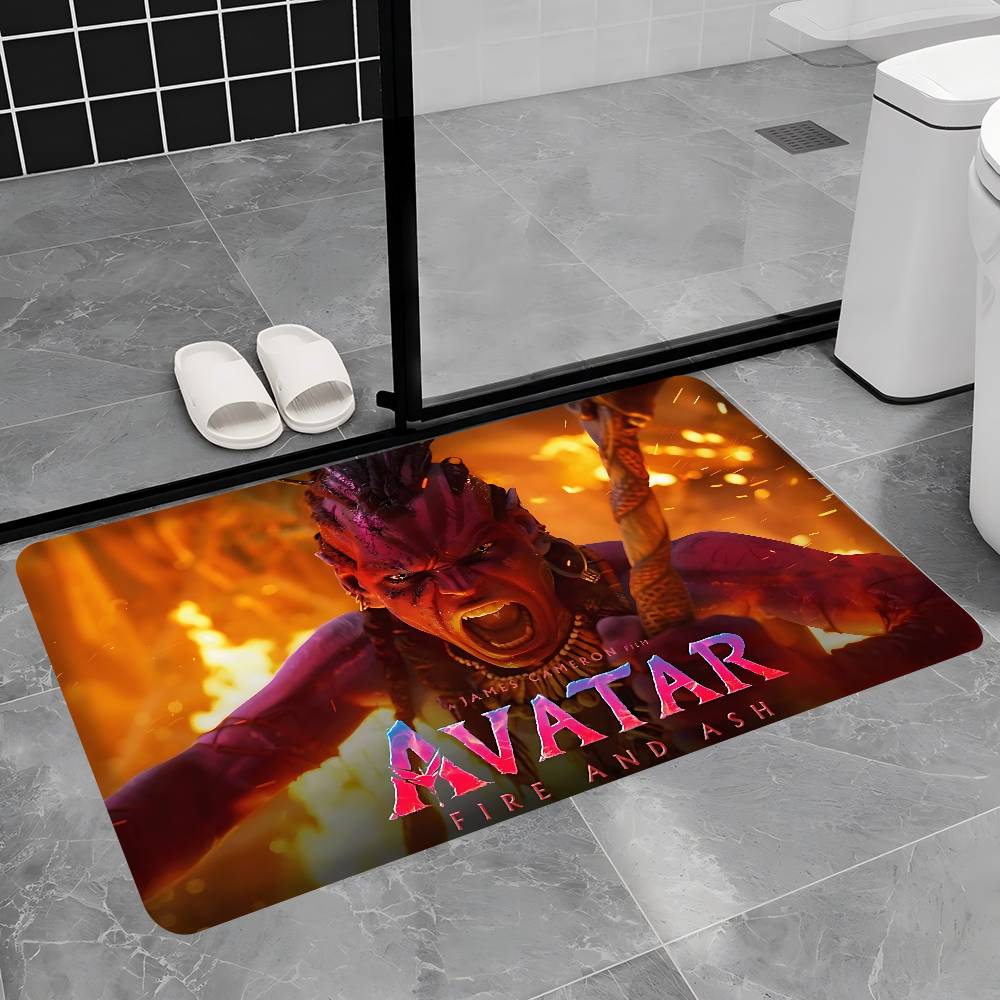 Tappetino Ingresso Film A-AvataR Fire And Ash Stile Nordico Tappetino Camera da Letto Soggiorno Balcone di Casa Antiscivolo Decorazione Moderna per la Casa